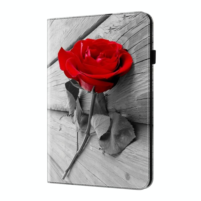 Crystal Texture Painted Leather Tablet Case