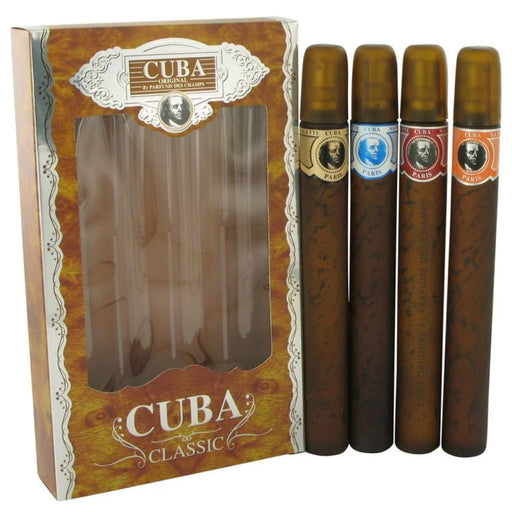 Cuba Red Gift Set By Fragluxe For Men - Variety Includes