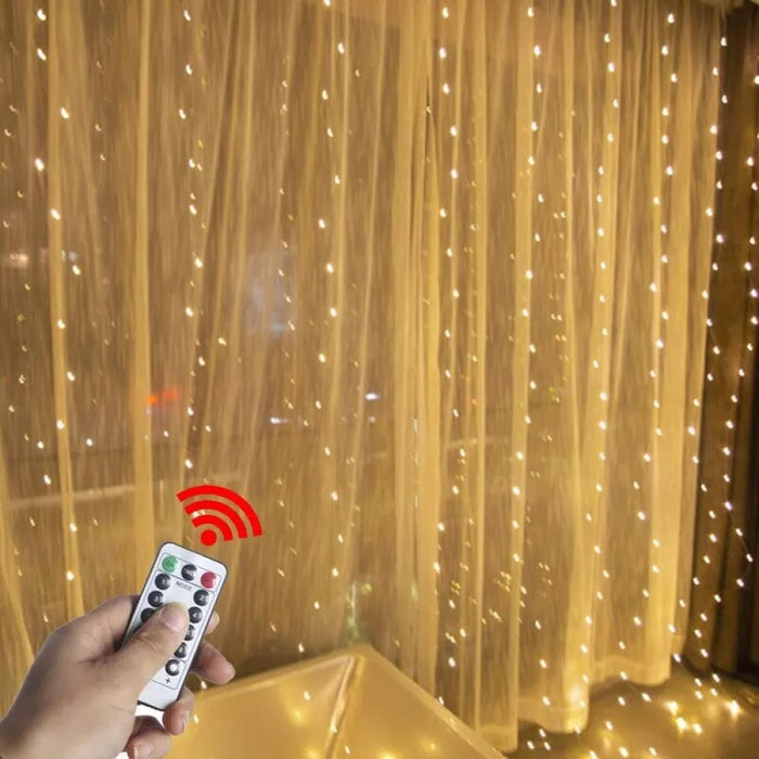 Led Curtain Fairy String Lights For Home Bedroom Christmas