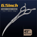 Big Curved Scissors 45° 6 6.5 7 7.5inch Pet Dog Grooming