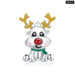 Cute Reindeer Metal Beads For Women 925 Sterling Plated