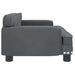 Dog Bed Dark Grey 70x45x30 Cm Velvet Oionna