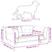 Dog Bed Dark Grey 70x45x30 Cm Velvet Oionxl