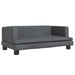 Dog Bed Dark Grey 80x45x30 Cm Velvet Oionkl