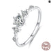 Dazzling Sparkling Engagement Finger Rings For Women