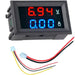 Dc 100v 10a Digital Voltmeter Ammeter With Dual Led Display