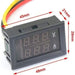 Dc 100v 10a Digital Voltmeter Ammeter With Dual Led Display