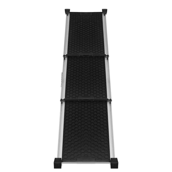 I.pet Deluxe Aluminium Foldable Pet Ramp - Black