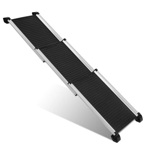 I.pet Deluxe Aluminium Foldable Pet Ramp - Black