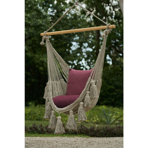 Deluxe Hammock Swing Chair In Plain Dream Sands