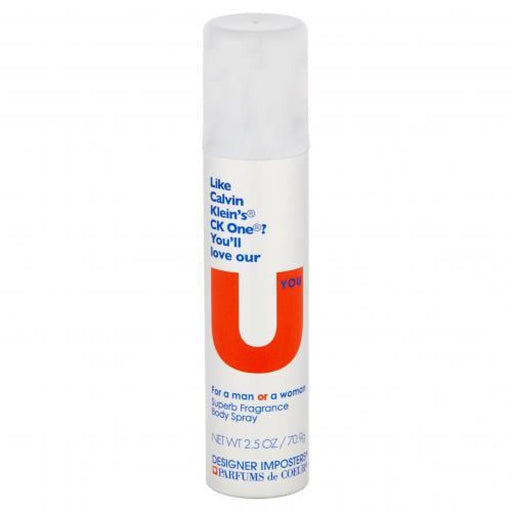 Designer Imposters u You Deodorant Body Sprayby Parfums De