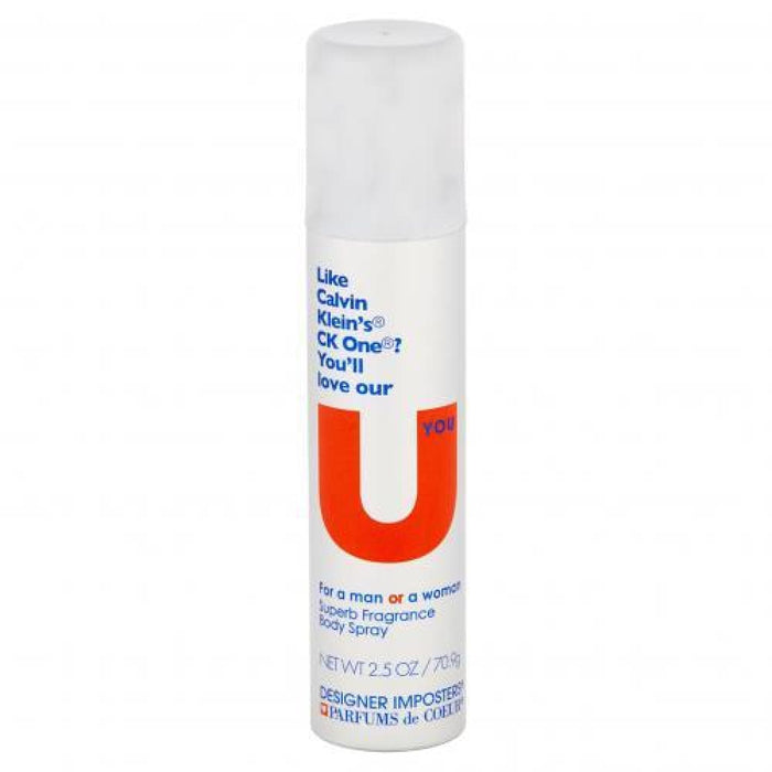 Designer Imposters u You Deodorant Body Sprayby Parfums De