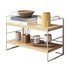 Desktop Storage Rack Bookshelf Office