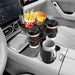 Detachable Car Cup Holder Tray With Food Table