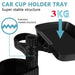 Detachable Car Cup Holder Tray With Food Table