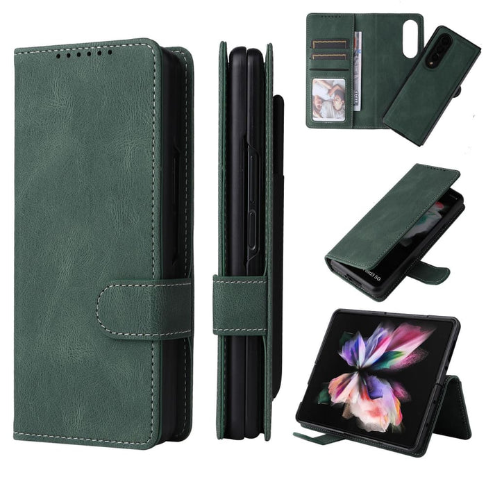 Detachable Leather Folding Case For Samsung Galaxy z Fold 4