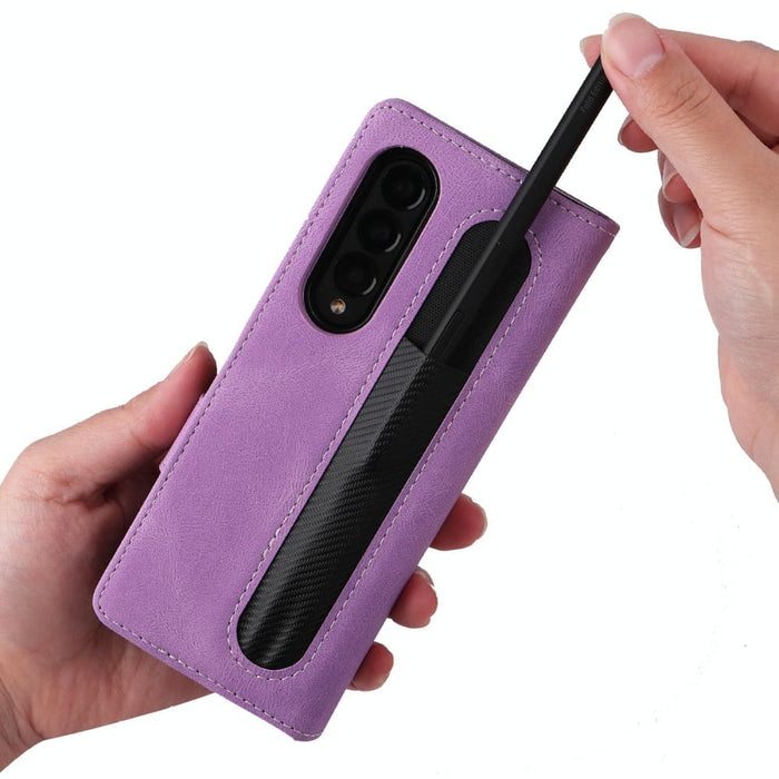 Detachable Leather Folding Case For Samsung Galaxy z Fold 4