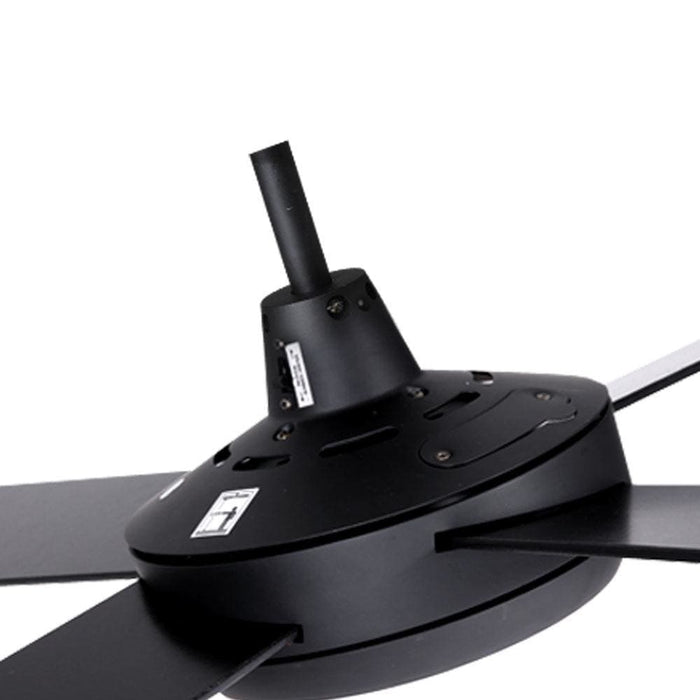 Devanti 52’’ Ceiling Fan w Light Remote Timer - Black