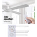 Devanti 52 Ceiling Fan w Remote White