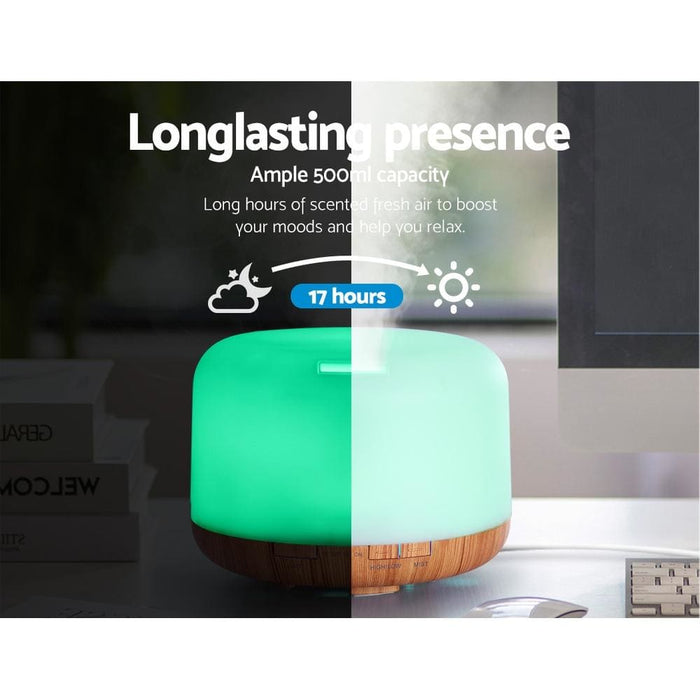 Devanti Aroma Diffuser Aromatherapy Led Night Light Air