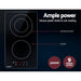 Devanti Electric Ceramic Cooktop 30cm Kitchen Cooker Cook