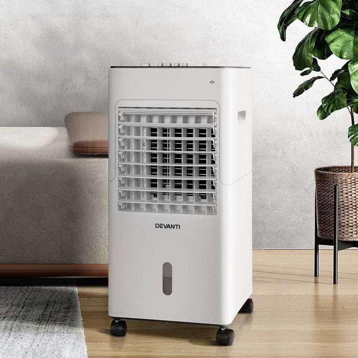 Devanti Evaporative Air Cooler Conditioner Portable 6l