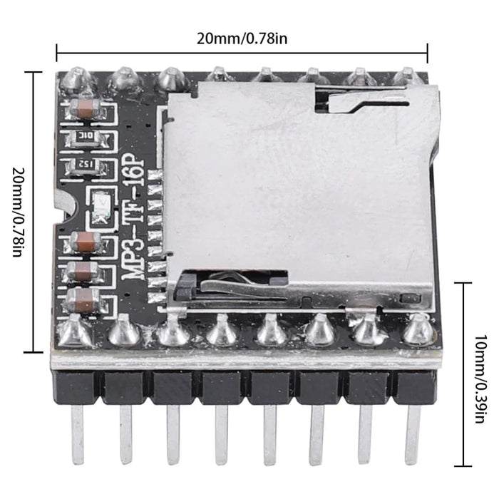 Dfplayer Mini Mp3 Module For Arduino