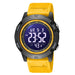 Led Digital Display Waterproof Men Wristwatch With Back