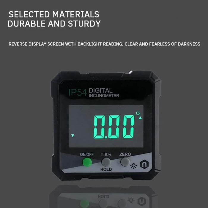 Digital Inclination Box With Backlight Magnetic Suction