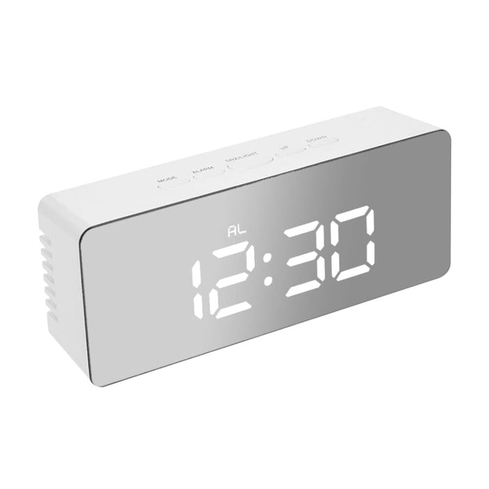 Goslash Picks Digital Led Mirror Alarm Clock Temperature