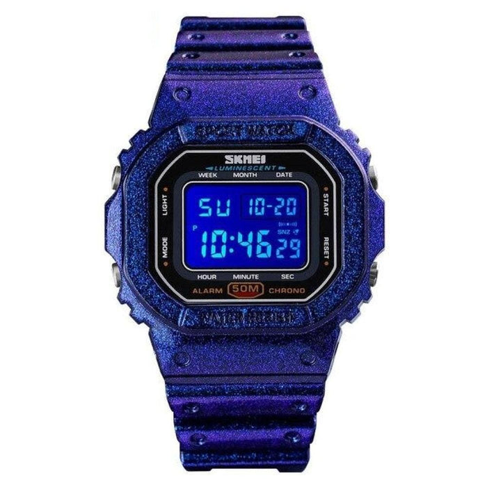 Led Digital Novel Colour Electronic Pu Strap Waterproof