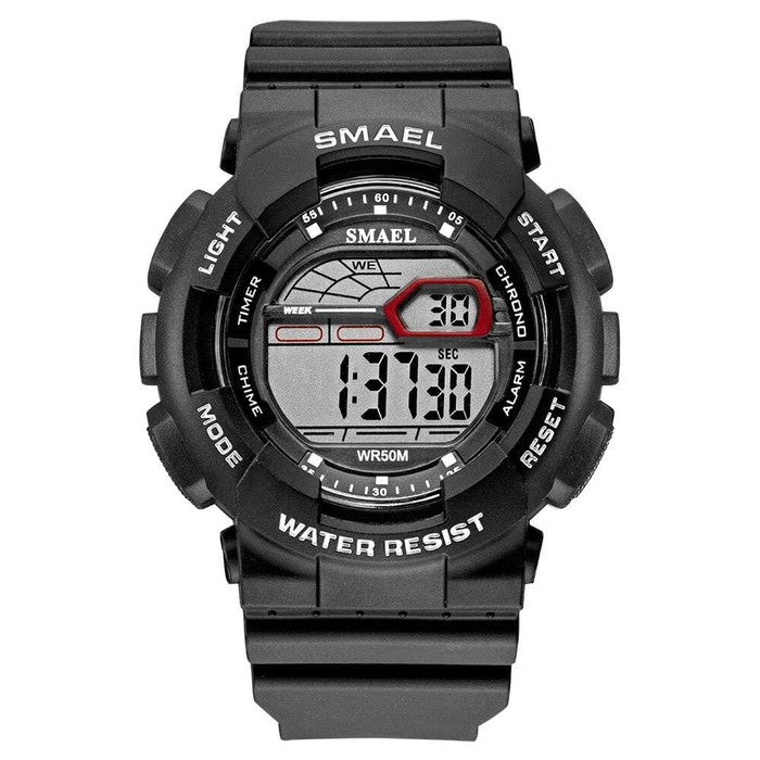 Led Digital 50m Waterproof Watch For Men