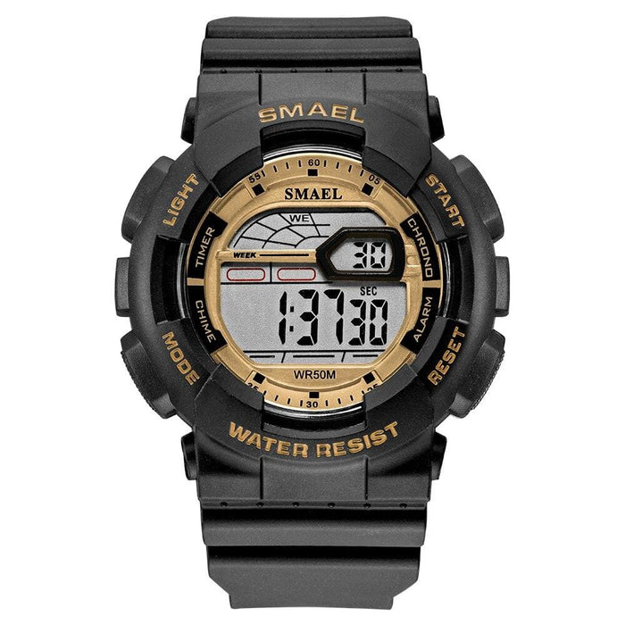 Led Digital 50m Waterproof Watch For Men