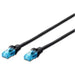 Digitus Utp Cat5e Patch Lead - 5m Black