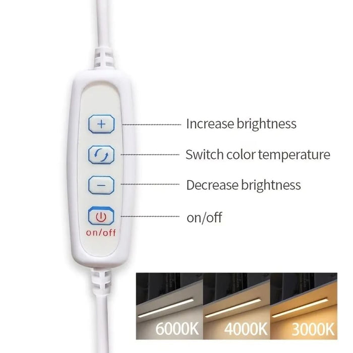 Dimmable Led Under Cabinet Light With Usb Plug 3 Colour