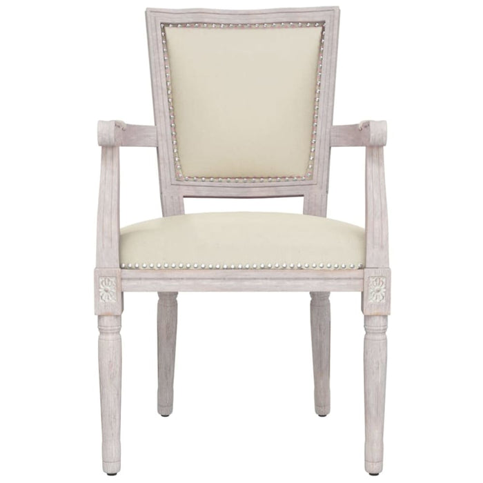 Dining Chair Beige Linen Taaaka