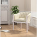 Dining Chair Beige Linen Taapbo