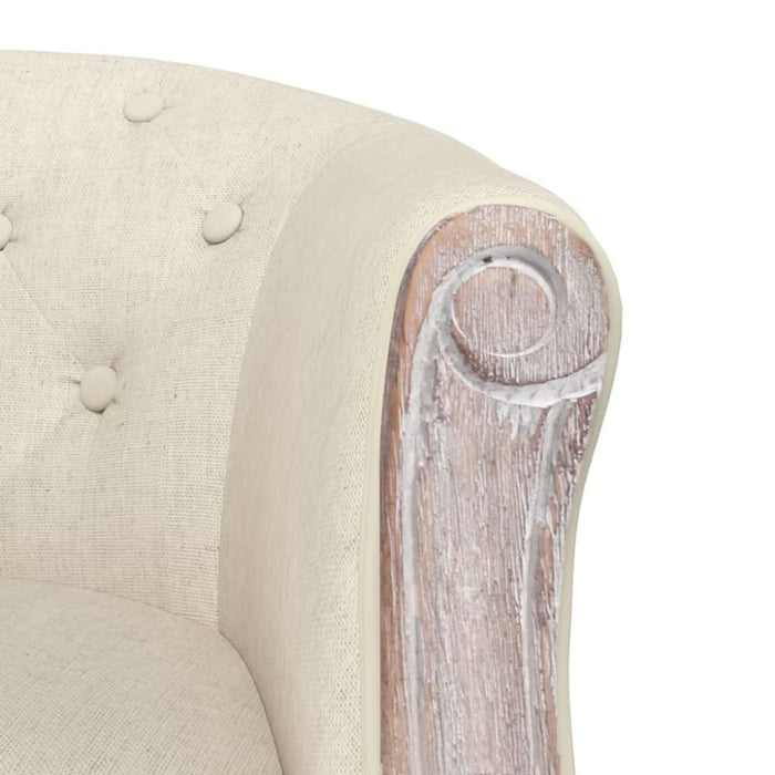 Dining Chair Beige Linen Taapbo