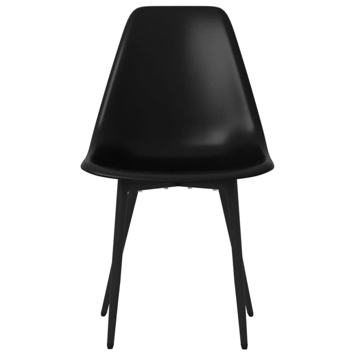 Dining Chairs 2 Pcs Black Pp Ttnbaa