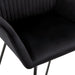 Dining Chairs 2 Pcs Black Velvet Ttlbki