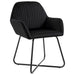 Dining Chairs 2 Pcs Black Velvet Xaknbp