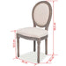 Dining Chairs 2 Pcs Cream Fabric Gl545