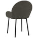 Dining Chairs 2 Pcs Dark Grey Velvet Taaila