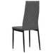 Dining Chairs 2 Pcs Light Grey Fabric Gl522611