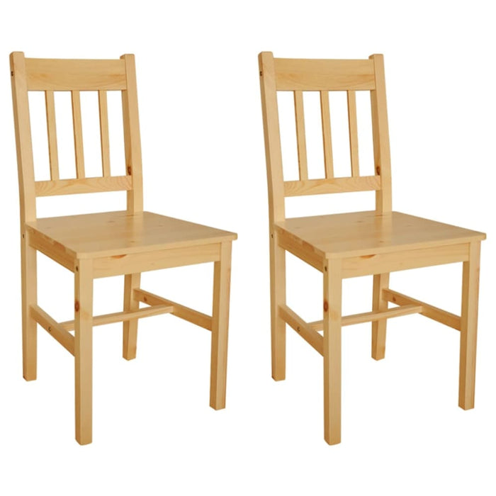 Dining Chairs 2 Pcs Pinewood Gl563151