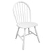 Dining Chairs 2 Pcs White Solid Rubber Wood Xaxbxl