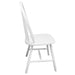 Dining Chairs 2 Pcs White Solid Rubber Wood Xaxbxl