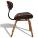 Dining Chairs 4 Pcs Bent Wood And Faux Leather Gl48055