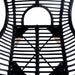 Dining Chairs 4 Pcs Black Natural Rattan Gl5066