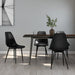 Dining Chairs 4 Pcs Black Pp Ttnbap